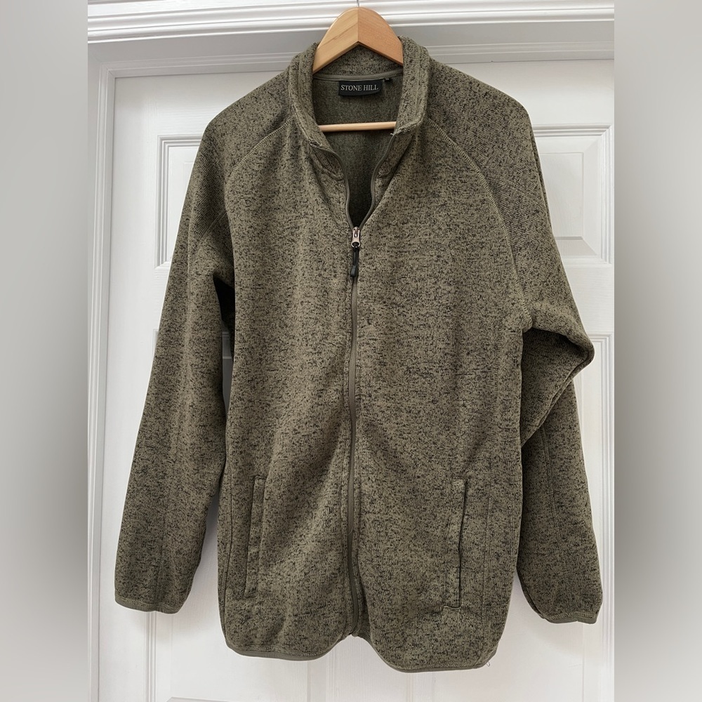 Stone Hill full zip men’s sweater/jacket size X-Large